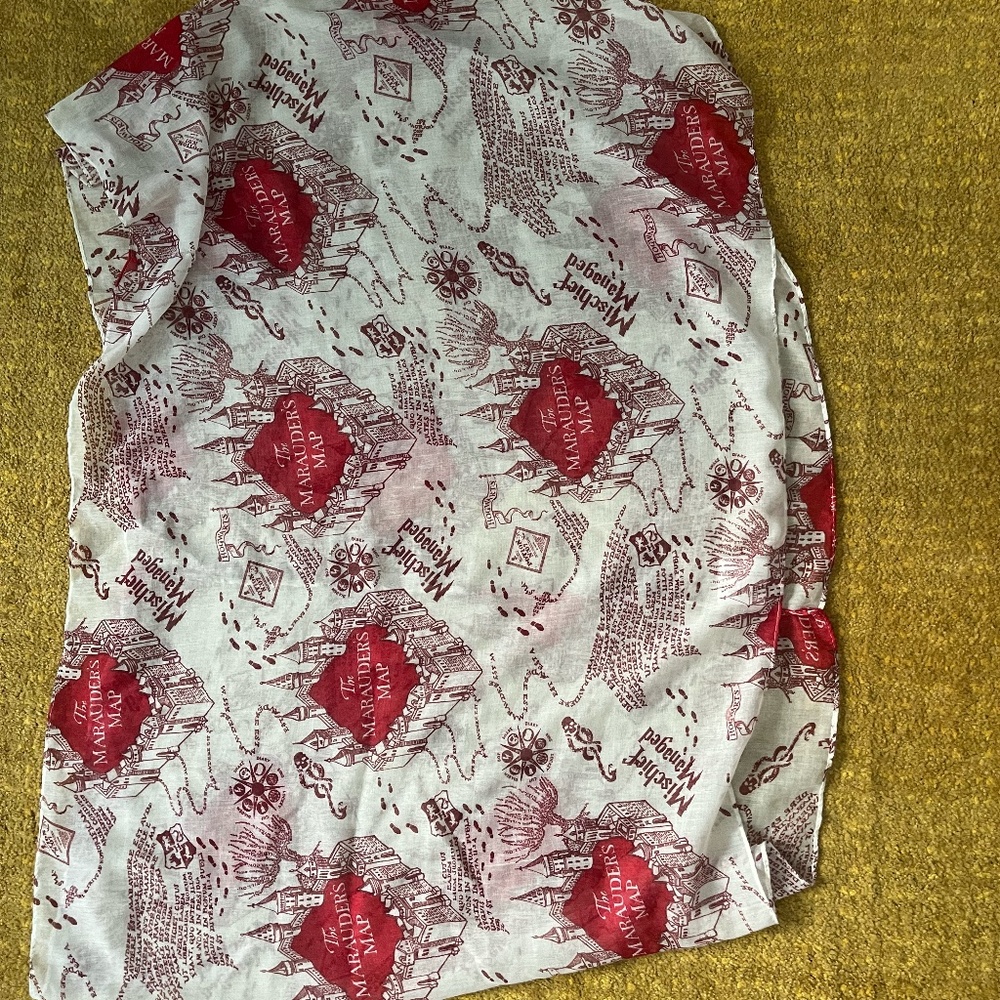 Harry Potter Marauders Map Infinity Scarf